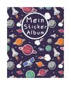 Mein Stickeralbum: leeres Stickerbuch zum Einkleben und Sammeln | 70 Seiten | ca