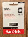 SanDisk Ultra Flair 256 GB USB 3.0 USB-Stick Silber - Neu & OVP
