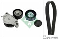 Mehrrippiger Keilriemen Set 529 0516 10 INA für BMW MINI