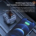Bluetooth-compatible FM Transmitter MP3 Player Handfree Car USB Charging Adapter