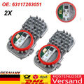 2x LED Scheinwerfer Steuergerät 63117263051 für BMW 3er 6er X3 X5 X6 F30 F80 E70