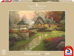 Haus mit Brunnen|Thomas Kinkade|1000 Teile|58463|Schmidt Premium Puzzle|NEU
