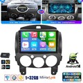 Für MAZDA 2 2007-2014 Autoradio Android 14.0 Carplay BT GPS Navi DSP 1+32GB DAB