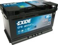 Exide EL800 Start-Stop EFB 12V 80Ah 800A Autobatterie