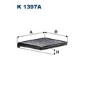 ORIGINAL® Filtron K 1397A Filter, Innenraumluft Aktivkohle passend für Daf XF