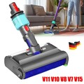 TOP Bürstenkopf für Dyson V7 V8 V10 V11 V15 Elektrobürste Turbobürste Bodendüse