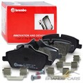 BREMBO BREMSBELAGSATZ BREMSBELÄGE BREMSKLÖTZE VORNE FÜR MINI F55 F56 R56