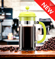 Bodum French Press Cafetière Kaffeemaschine 1,0 l (34 Flüssigunzen) - Limettengrün ~ NEU