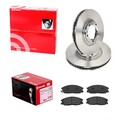 brembo BREMSSCHEIBEN 274mm + BELÄGE VORNE passend für Hyundai H-1 Starex
