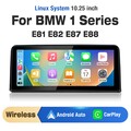 10.25" Display Android Apple CarPlay Autoradio Für BMW 1er E81 E82 E87 E88 CIC