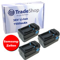 3x Akku 36V 7500mAh für Hilti TE6A TE7A TE-6-A TE-7-A Bohrmaschine battery