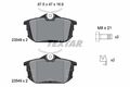 TEXTAR 2354901 Bremsbelagsatz, Scheibenbremse für MITSUBISHI PROTON SMART VOLVO