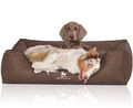 Knuffelwuff Hundebett Scottsdale aus Kunstleder - Hundekorb Hundekissen