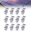 Solarmodul Halterung Kit Solar Endklemme Randklemme PV Befestigung 30/35/40mm