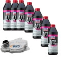 7 L Liqui Moly Top Tec ATF 1400 VAICO Getriebeölfilter für Nissan Qashqai +2 I