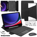 360° Hülle Für Samsung Galaxy Tab A9+ / A9 Plus A8 S9 FE Touchpad Tastatur Maus