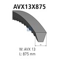 DT Spare Parts 4.80526 Keilriemen 875mm für VW LT 28-35 I Kastenwagen (281-363)