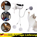 Elektrisches Katzenspielzeug Katze Hebekugel Interaktives Haustier Spielzeug DE
