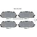 Textar 2586101 Bremsbelagsatz für AUDI VW CUPRA A5 Q5 Q7 A8 D5 A4 B9 A6 C8 A7