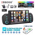 64GB Für FIAT PANDA 2013-2020 Android14 Autoradio GPS NAVI WIFI DAB+ CARPLAY KAM