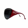 Vintage Christian Dior John Galliano Archive Ski 1 Mask Sunglasses Red 2000s