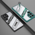Hülle für Samsung S25 S24 Ultra S23 FE A56 A16 A55 Armor Stoßfeste Ständer Case