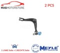 LINKS RECHTS QUERLENKER SATZ VORNE NIEDRIGER MEYLE 11-16 050 0075 2PCS A NEU