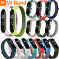 Ersatz Armband für Xiaomi Mi Band 3 4 5 6 Nylon Fitness Sport Klettverschluss $