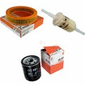 MAHLE / KNECHT Kraftstofffilter KL 15 OF Luftfilter LX 202 Ölfilter OC 981