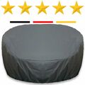 Sonneninsel PREMIUM Schutzhülle OVAL oder RUND Abdeckung Plane Liege Schutz H...