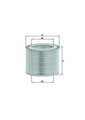 MAHLE Luftfilter LX 3009