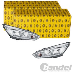 2x HELLA H15 H7 PY21W W5W SCHEINWERFER SATZ passend für FORD FOCUS LINKS+RECHTS