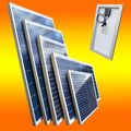 Solarmodul Polykristallin (0% MwSt.*) 20 30 50 100 130 Watt 18V für 12V PV Panel