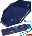 Scout Regenschirm Kinderschirm Taschenschirm Schulmappe safety reflex Nebula