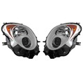 Scheinwerfer Set rechts & links Chrom H7/H7 für Alfa Romeo Mito 955 955_