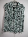 N Blue motion Bluse Tunika Gr 44/46 schwarz Punkte mint weiß ärmellos Viskose