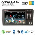 8-Kern Android 14 CarPlay Autoradio für AUDI A3 RS3 RNSE-PU Navi DAB+ WiFi 64GB