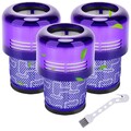 Rebirthcare 3 stück filter für dyson v11 sv17 sv14 sv22 absolute extra pro