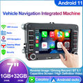 Für VW GOLF 5 6 Passat Polo Carplay 7" Autoradio Android 11 GPS Navi 2DIN 1+32GB