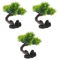  3 PCS Aquatische Dekoration Aquarium Wasserpflanzen Dekorationen Für Aquarien