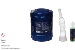 10L MANNOL TS-6 UHPD Eco 10W-40 API CI-4/SL Motoröl synthetisch  inkl. Schlauch