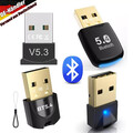 USB Bluetooth Adapter 5.4 5.3 5.0 Mini Dongle für PC Laptop Maus Tastatur Audio
