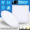 10x/50x 3W-24W LED Panel Deckenleuchte Einbaustrahler Einbauleuchte Einbau Spots