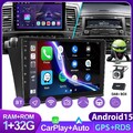 2+32G Android15 Autoradio GPS Carplay WIFI RDS DAB+ Für VW T5 Multivan V 2010-15