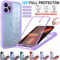 360 Grad Handyhülle Case Schutz Cover Für iPhone 16e 16 15 14 13 12 11 Pro Max 8