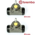 2x Radbremszylinder Brembo A12103 2 Bremszylinder Set rechts links Hinten