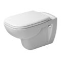 DURAVIT D-Code Wand-WC Tiefspüler 54 cm, Set mit WC-Sitz SoftclosingDURAVIT D-Co