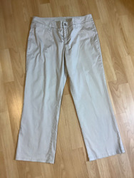 „MAC“ Modell CORA  Jeans Hose beige Gr. 42/32 wie NEU