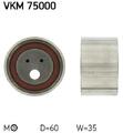 Original SKF Spannrolle Zahnriemen VKM 75000 für Chrysler Dodge Hyundai