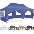 3x3m 3x6m Pavillon Faltpavillon Wasserdicht Gartenzelt Partyzelt UV Pavillion